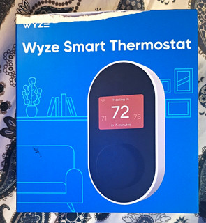 Wyze Smart Thermostat Wi Fi Programmable App/Touch Control 24V Central HVAC