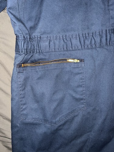 WALLS BLIZZARD PRUF INSULATED COVERALLS BLUE SIZE XLARGE TALL CHEST 46-48 - Picture 8 of 9