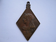 1897 Victoria Diamond Jubilee Glasgow Childrens Fete bronze medal 50mm