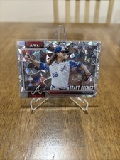 Topps 2026 Series 1 Diamante Foilboard Grant Holmes Atlanta Braves #182