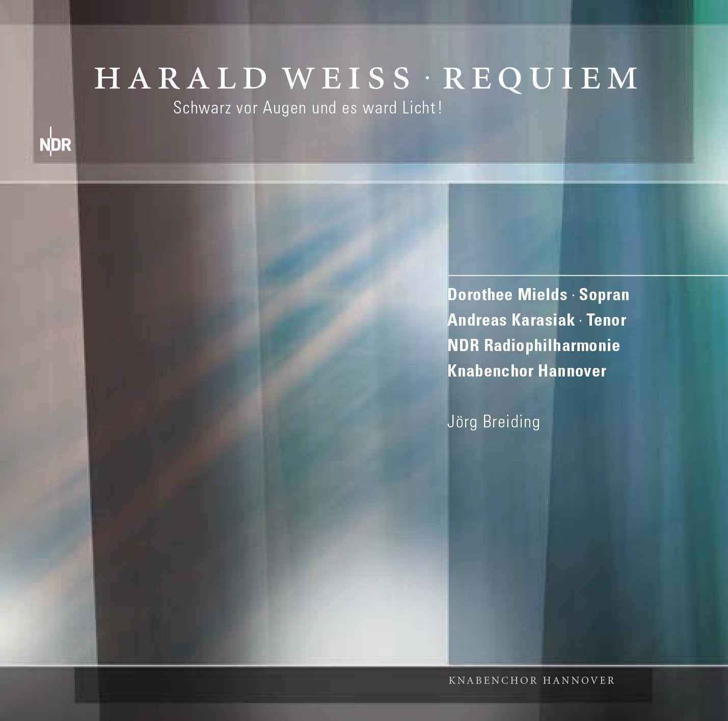 Rop700809 Coro Maschile Di Hannover Weiss:Requiem Doppio CD Nuovo