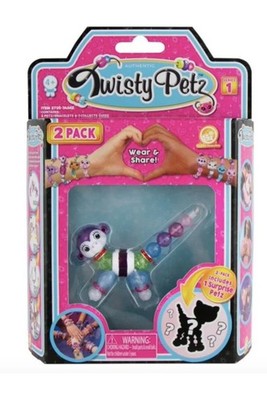 Twisty Petz ''Ticklez Monkey'' Bracelet Series 1 Monkey&Surprise Pet 2pk BRAND NEW