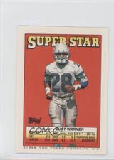 1988 Super Star Sticker Back Cards Curt Warner Freddie Joe Nunn John Bosa 0a3