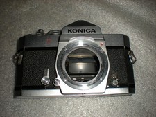 UNTESTED DAMAGED READ Konica Autoreflex T 35mm SLR Film Camera Body