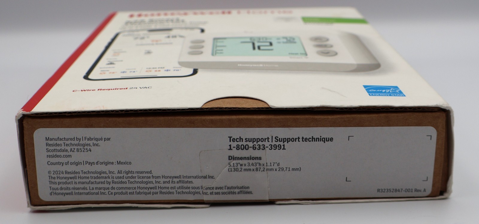 Honeywell Home X2S Smart WiFi Thermostat Conventional / Heat Pump (RTH2CWF)