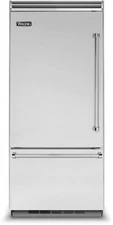 Viking VCBB5363ELV 20.4 Cu Ft Built-in Fridge with Bottom Freezer - Silver