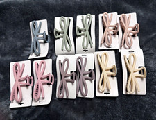 Women s Bow Hair Claw Clips Multicolor Plastic Solid Bow Shape Bow Accents