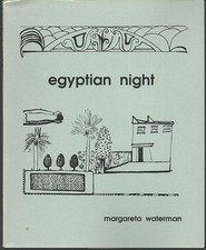 Egyptian Night Poems Margareta Waterman Illustrated Adele Armstrong 1991