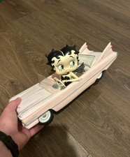 Betty Boop In Pink Cadillac Figur Nummer 906 von 2000 Limited Edition selten