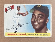1955 Topps Monte Irvin #100 NY Giants