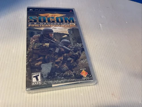 Socom: U.S. Navy Seals Fireteam Bravo 2 (Sony PSP) Sealed New