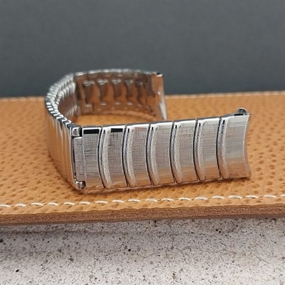 Vintage 5/8'' JB Champion MCM Unused Stainless Steel NOS Classic 1960s Watch Band