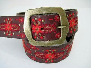 lucky brand embroidered belt
