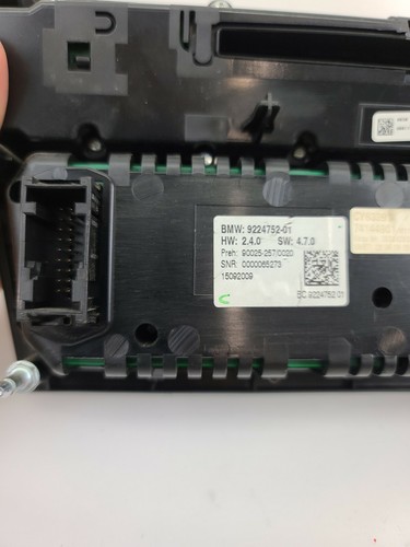 11 12 Bmw 740 750 Activehybrid 7 760 535Gt Heat A/C Temperature Control Unit Oem - Picture 8 of 11