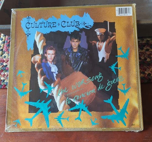 New Factory Sealed Vintage CULTURE CLUB: the war song VIRGIN 12" Single 33 RPM - Picture 2 of 11