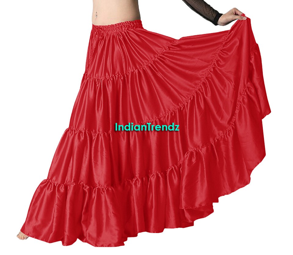 GypsyLady 100% coton blanc plissé jupe Boho décont... - Grandado