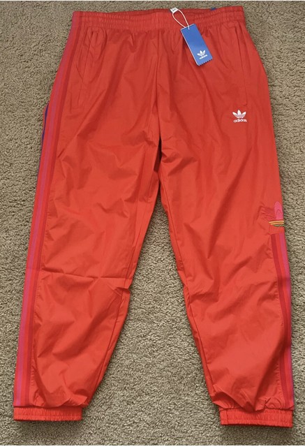 adidas Originals 3d Trefoil 3 Stripes Track Pants Red Ge6249 Men's Sz M for  sale online | eBay