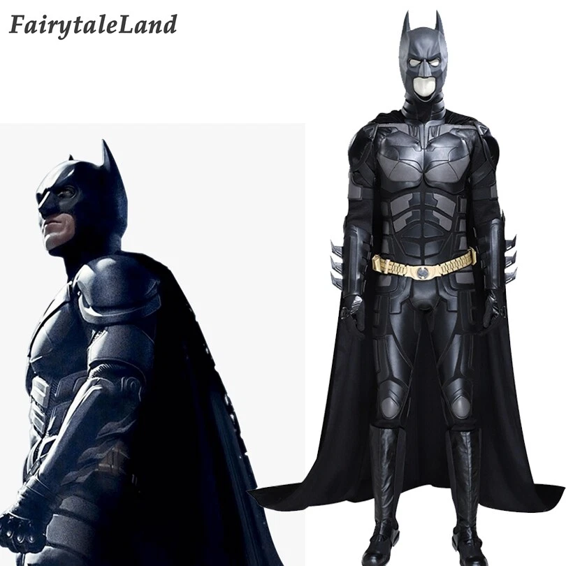 The Dark Knight Batman Bruce Wayne Cosplay Costume Outfit Breastplate Halloween - Image 2 of 4