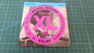 D'Addario EXL120 Saitensatz für E-Gitarre Nickel Wound