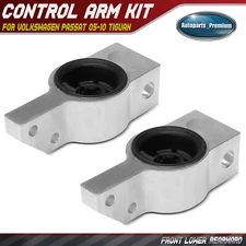 2x Front Lower Rearward Control Arm Bushing for Volkswagen Passat Tiguan 09-17