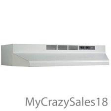 Broan-NuTone 30 in Range Hood, Black