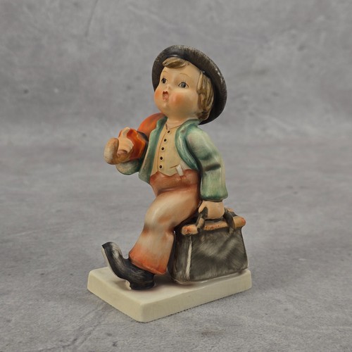 Rara statuina vintage Hummel Goebel Merry Wanderer 11/0 TMK 3 - 1960 1972 - Foto 2 di 16