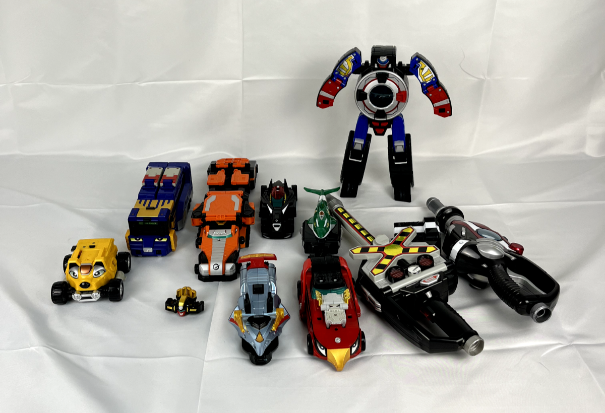 BANDAI Power Rangers Go-onger DX Engine-oh set | eBay