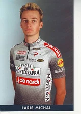 CYCLING cycling card LARIS MICHAL team DE NARDI PASTA MONTEGRAPPA 2001