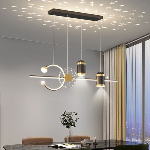 LED Pendant Lights Kitchen Star Lamp Home Ceiling Lights Hotel Bar Chandeliers - Picture 12 of 15