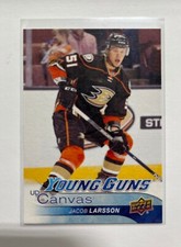2016-17 Upper Deck Young Guns Canvas JACOB LARSSON Rookie RC # C220