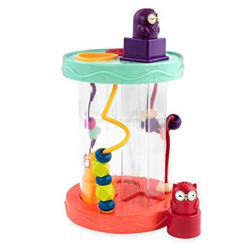 B. Toys – Shape Sorter – Sorting Toy with 3 Owls – Colorful Shapes, Bead Maze