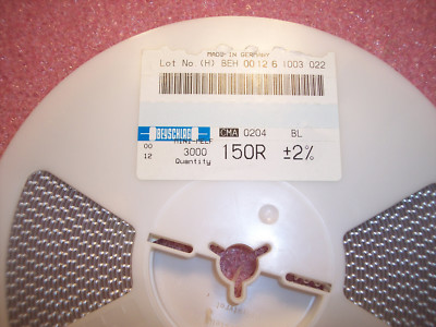 QTY (3000) 150 Ohm .4W 2% MINI-MELF CF RESISTORS CMA0204G151T BEYSCHLAG