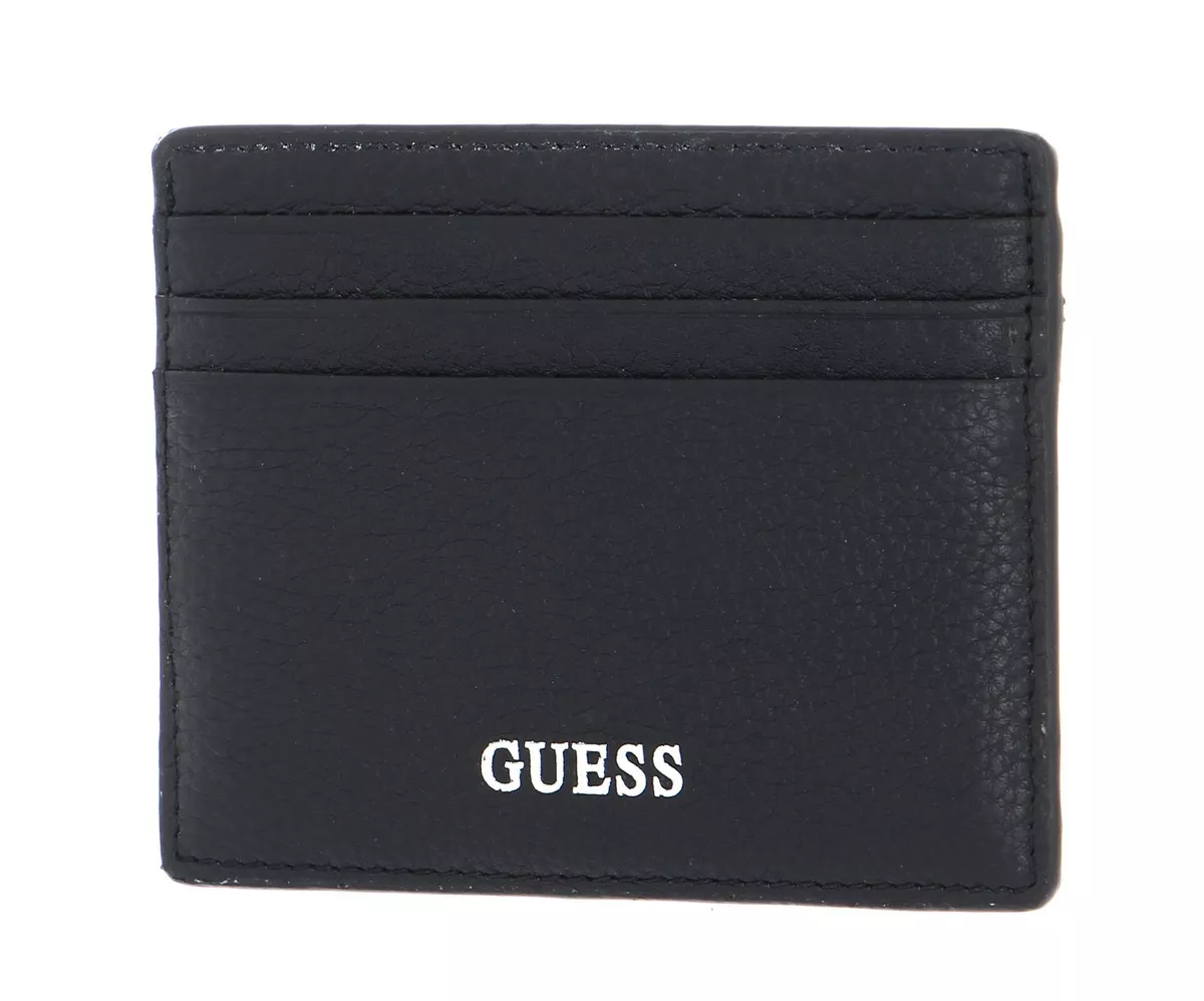 GUESS tarjetero Riviera Card Case Black eBay