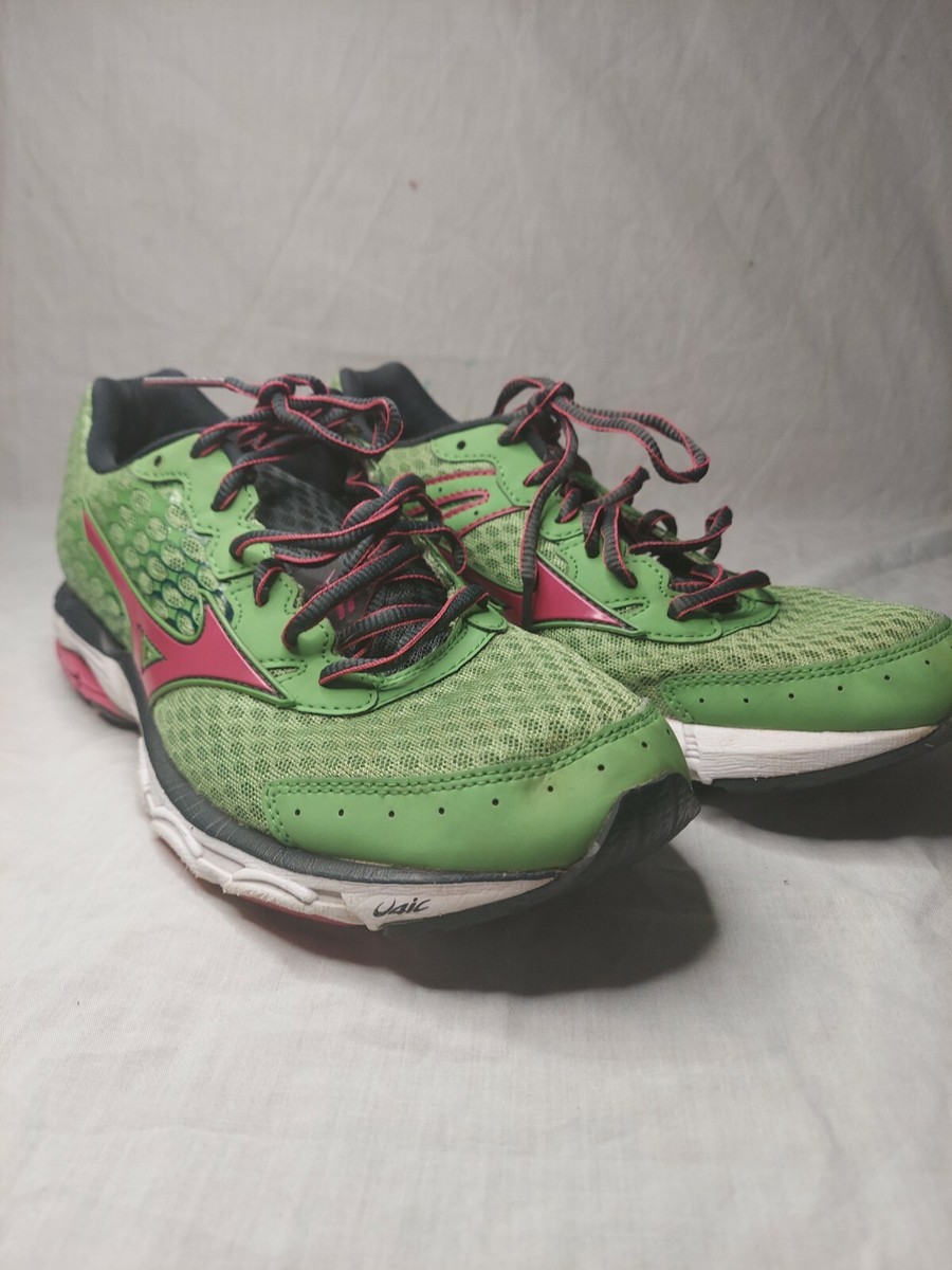 スニーカー MIZUNO Women Sneakers MI D1GA2511 W AGAVE11728 GREEN Mizuno Womens Wave Inspire 11 Running Shoes Green Pink