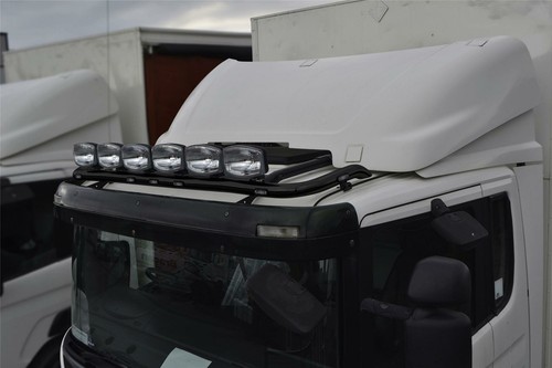 Roof Bar + LEDs + Spots + Clear Beacons For Volvo FMX 13 - 21 Globetrotter BLACK - Picture 3 of 11