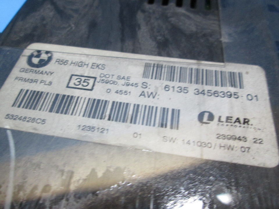 10-15 Mini Cooper CLUBMAN R55 R56 footwell BODY COMPUTER CONTROL MODULE ...