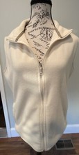 Woolrich Women's Vest Fleece Full Zip Size Lg