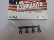  VINTAGE TEAM ASSOCIATED 2239 NTC3 FRONT CASTER SPACERS