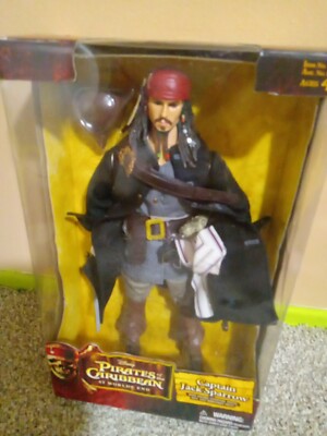 2007'   PIRATEES OF THE  CARIBBEAN  Captian  JACK  SPARROW  SEALED    New ! NRFB