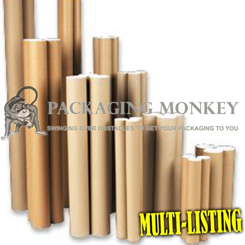 STRONG POSTAL POSTER TUBES + END CAPS ALL SIZES A0 A1 A2 A3 A4 x 45mm eBay