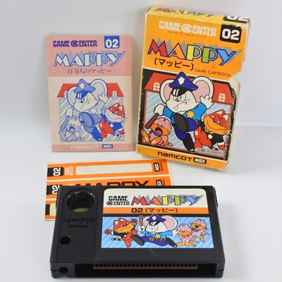MSX MAPPY（マッピー）MSXソフト MAPPY Japan Game 1822 | eBay