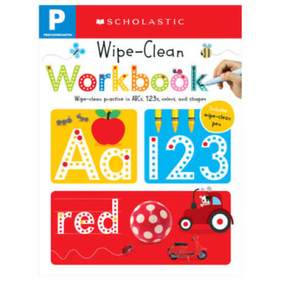 Wipe Clean Workbooks: Pre-K (Scholastic Early Learners) - VERY GOOD