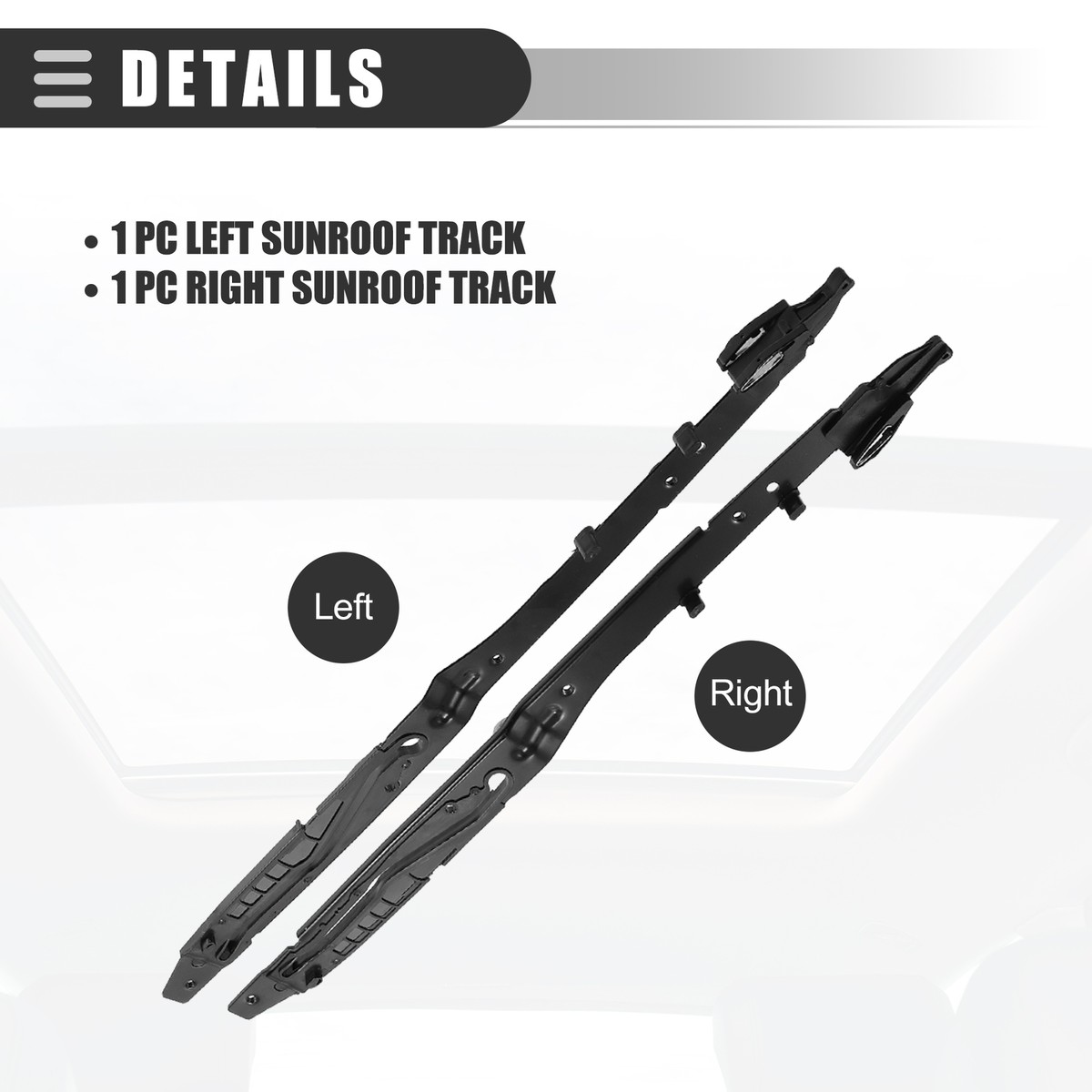 For Range Rover Land Rover II 2LP P38 4x4 Sunroof Guide Rail Repair Kit 96-2002
