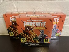 2021 Fortnite Cards Series 3 🔥 Mega Box US Print 2 Cracked Ice Panini