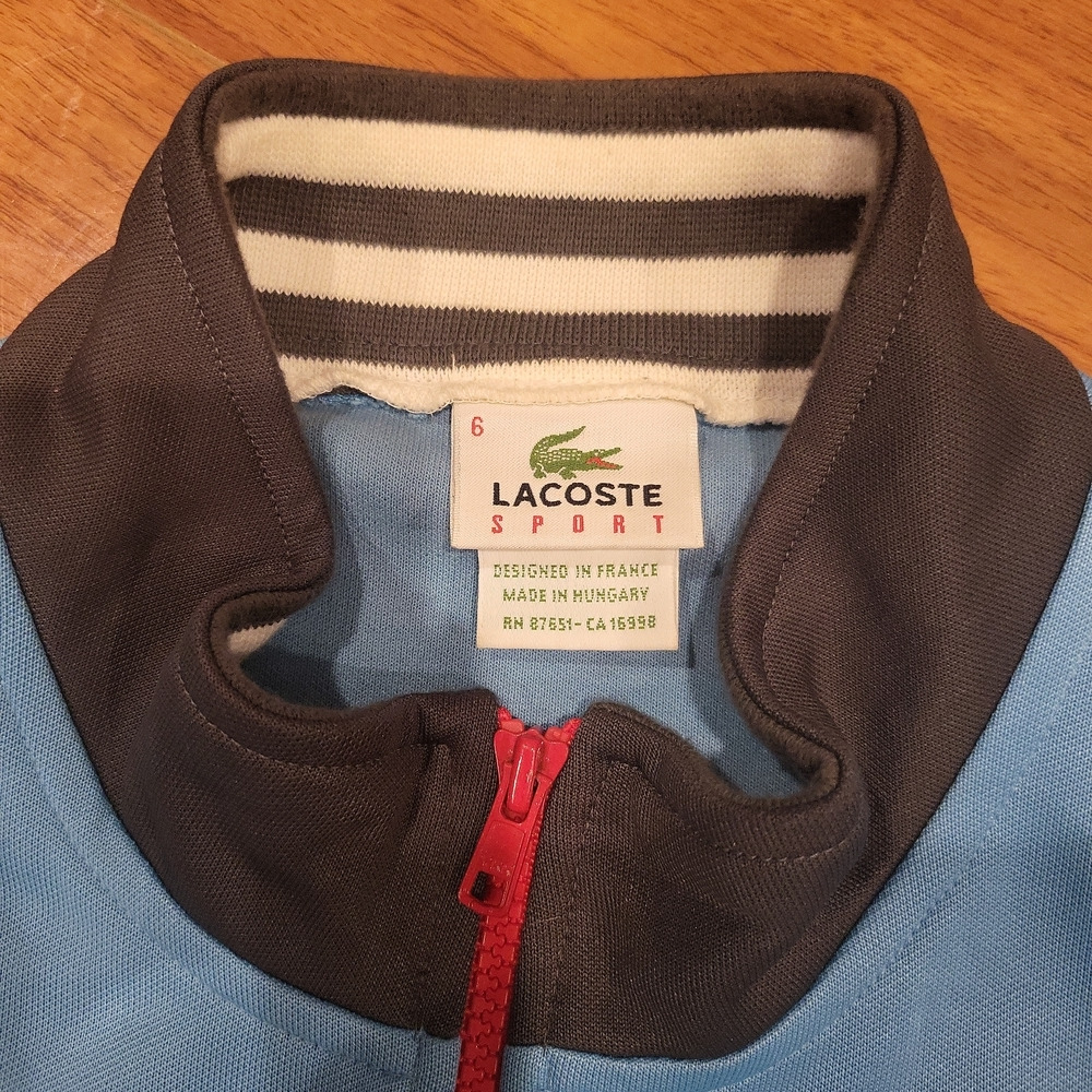 Lacoste Men's Jacket, Size 6 - image 4