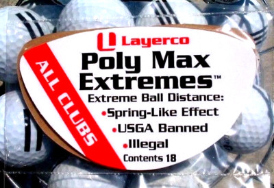 Poly Max Extremes Illegal golf product for use on all Callaway Paradym Drivers