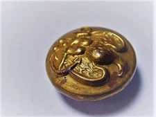 1800s antique federal navy metal button anchor left wing eagle 49860