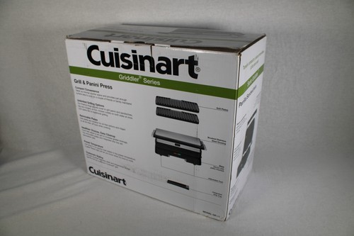 Cuisinart Griddler Series Griddler Panini Press & Contact Grill Model GR-11 - Picture 3 of 7