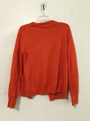【GRANCY】DestructionDesign BigCardigan L Susan Graver Open Front Sweater Cardigan with Lace Trim