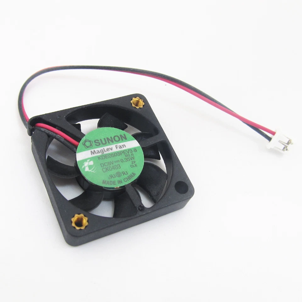 1pc SUNON MagLev KDE0503PEV3-8 30x30x6mm 3006 DC5V 0.35W 2pin DC Cooling fan - Image 2 of 4